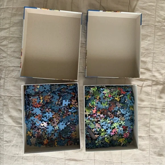 Ravensburger Puzzle Set X 2 - Vibrant Multi-Color - Picture 2 of 5